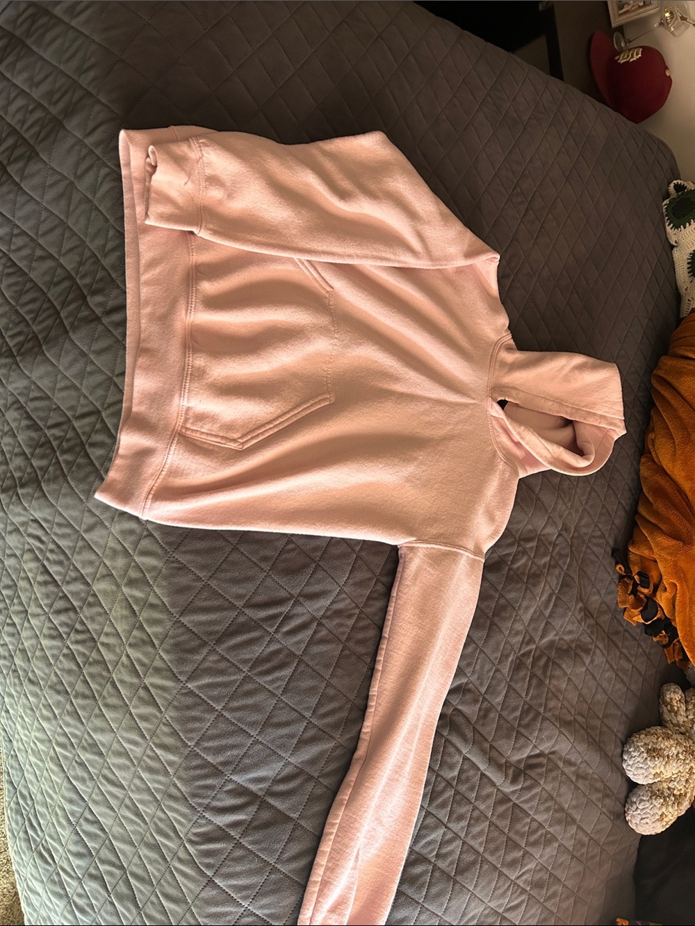 Soft Pink Women's Hoodie Sweatshirt